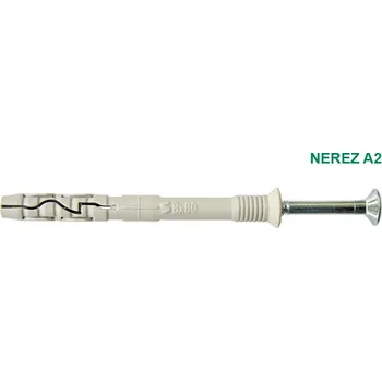 Hmoždinka Natloukací hmoždinka MN A2 6/80mm NEREZ A2