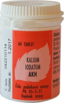 Homeopatikum AKH Kalium Iodatum 60 tbl.