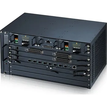 Síťový kabel Zyxel IES5206M 5U 6-SLOT chassis MSAN with two DC power module, FAN model & alarm module IES5206M-ZZ01V1F