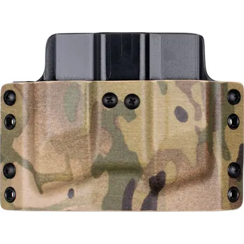 Příslušenství pro sportovní střelbu RH Holsters OWB - CZ P-10 C/F/S/SC - CZ P-07/09 - vnější kydexové pouzdro na 2 zásobníky - plný sweatguard - multicam/černá Umístění pouzdra: Levý bok (pravák)