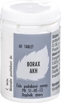 Homeopatikum AKH Borax 60 tbl.