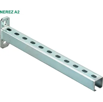 Příslušenství pro vzduchotechniku Konzola ALK 38/40 L= 500mm NEREZ A2