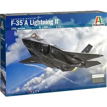 Plastikový model F-35 A LIGHTNING II CTOL version (Italeri 1:72)