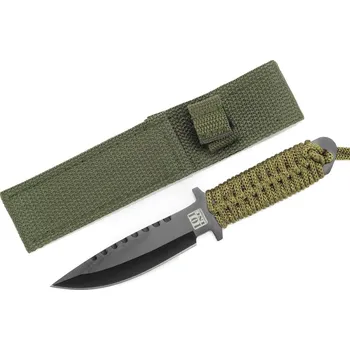 Bojový nůž 101 INC Bojový nůž Recon 7" model A - zelený