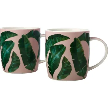 Maxwell & Williams Haven Sada dvou hrnečků růžová, Haven, 380 ml