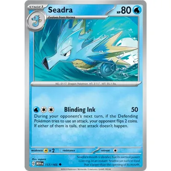 Sběratelská karetní hra Pokémon TCG Seadra 117/165