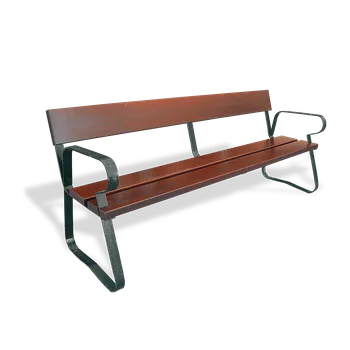 Zahradní lavice Benito dřevěná lavička Madrid