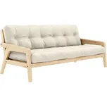 sofa GRAB natural pine (pohovka z borovice) karup natural linen 914