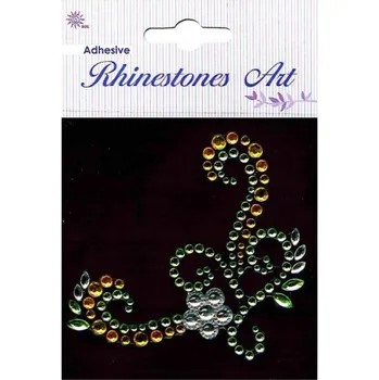 Samolepicí kamínky - dekorace žlutá