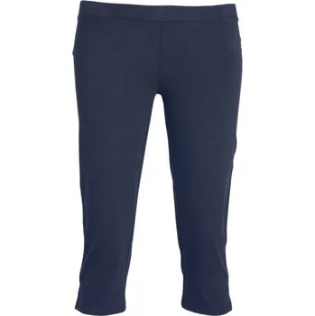 Dámské legíny CARLA 0317 legíny 3/4 dámské - námoř.modr - XL