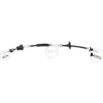Spojkové lanko Tažné lanko, ovládání spojky A.B.S. ABSK22350