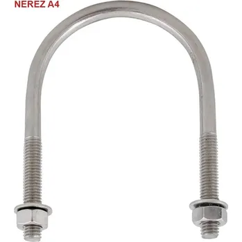 Třmen ETR 48,3mm DN40 1 1/2" M8 NEREZ A4