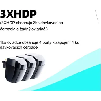 Čerpadlo ZETLIGHT - 3 dávkovací čerpadla bez řídící jednotky
