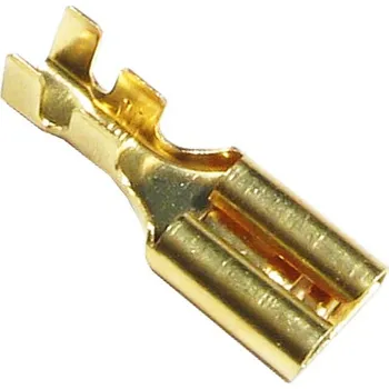 Elektrická zásuvka Faston 9,5mm zásuvka L976 | KONDIK.cz