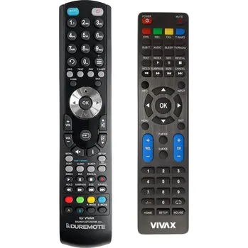 VIVAX 55UHD121T2S2SM, 65UHD121T2S2, 50UHD122T2S2SM, 50UHD123T2S2SM, 55UHD122T2S2SM - dálkový ovladač duplikát
