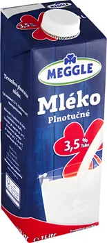 Mléko Meggle Trvanlivé mléko plnotučné 3,5 % 1 l