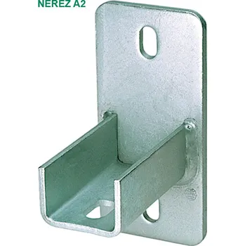 Stavební profil A2 Příruba sedlová SF 38/40-40/60 L NEREZ A2