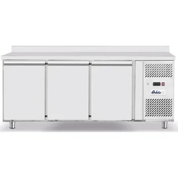 Vinotéka Gastrofans Mrazící stůl, Mrazící pult třídveřový Profi Line 420L, GN 1/1, 420L, -22/-18˚C, 600W, R290,