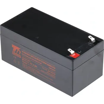 Záložní baterie Akumulátor T6 Power NP12-3.3, 12V, 3,3Ah