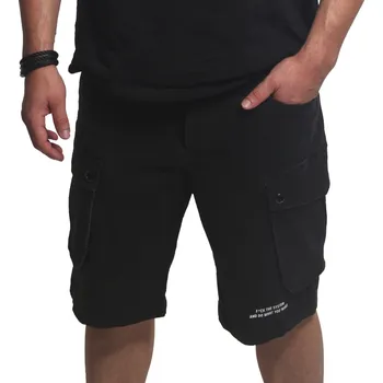 Pánské kraťasy Yakuza Ink. - kraťasy SHARDS 23004 schwarz Barva: Černá, Vel: 4XL