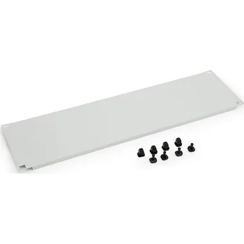 Rozvaděč TRITON 19'' záslepka 2U plastový zámek RAL9005 černá RAB-ZP-X32-A1