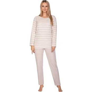 Dámské pyžamo Dámské pyžamo 648/33 REGINA béžová M