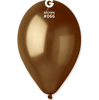 Balónek Svet balonku Balónek metalický čokoládový 26 cm 100 ks