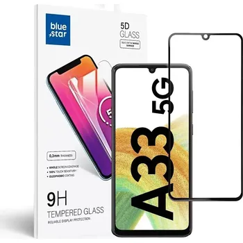 Blue Star ochranné sklo na displej Samsung A33 5G (full glue/case friendly), černé