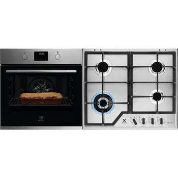 Set domácích spotřebičů ELECTROLUX KOFGH70TX + ELECTROLUX KGS64362XX