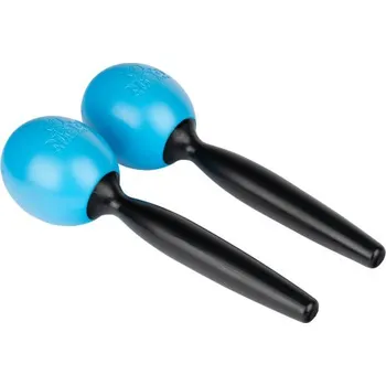 Perkuse NINO Percussion NINO575SB Molded ABS Maracas - Sky Blue