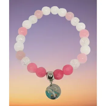 Náramek Náramek znamení - BERAN (s chirurgickou ocelí)