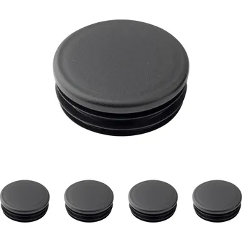 Nábytkové kování Walteco Zátka průměr 60mm, plast, černá Množství: 5 ks