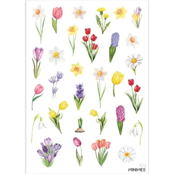 samolepka Samolepky MINIMEE - Jarní kvítí