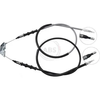 Lanko parkovací brzdy Tažné lanko, parkovací brzda A.B.S. K13455