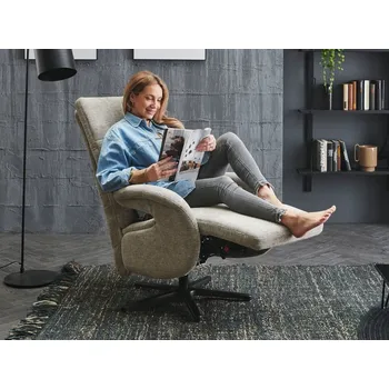 Křeslo Polohovací televizní křeslo DAYTON s elektrickým polohováním s baterií