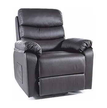 Křeslo Křeslo polohovací EKTOR 209 ekokůže černá