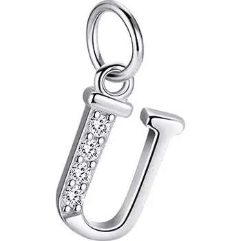 Přívěsek NUBIS® Stříbrný přívěšek - iniciála písmeno - NB-4486-U