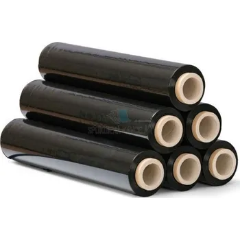 Obalový materiál Strečovací fólie 50cm/23my/2,5kg černá - 1 ks