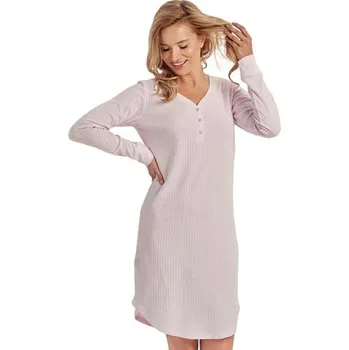 Dámská noční košile Dámská noční košile Sisi 3002/32 TARO růžová světlá S