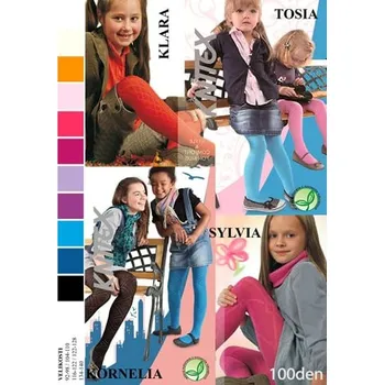 Dívčí punčocháče Mix KNITTEX modrá 104/110