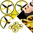 Dron Firefly Drone Dron ovládaný pohybem ruky 17 x 17 x 3,8 cm žlutý