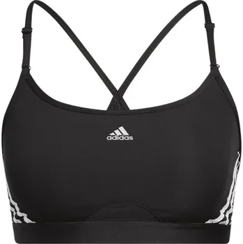 Podprsenka Sportovní podprsenka adidas Aeroreact Training Light-Support 3-Stripes W HC7862 XLAC