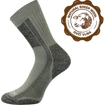 Dámské termo ponožky Termo ponožky VoXX INTROVERT tmavě zelená 35-37 (23-24)