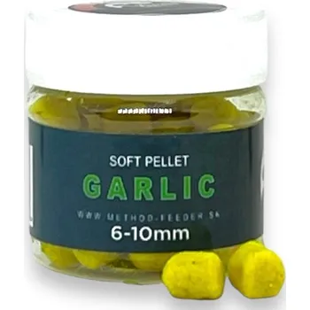 Method Feeder Fans Pelety Soft Fluo 6-10 mm 50 ml - Česnek