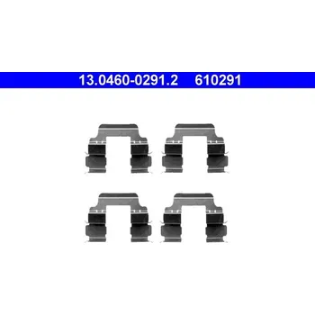Přislušenství brzdového systému Sada příslušenství, obložení kotoučové brzdy ATE 13.0460-0291.2