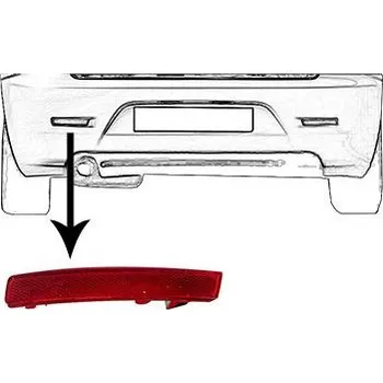 Příslušenství osvětlení automobilu Odrazka VAN WEZEL 0147939