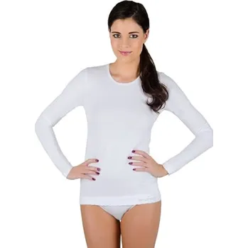 Dámské tričko Dámské tričko dlouhý rukáv LS00900 BRUBECK bavlna černá XL