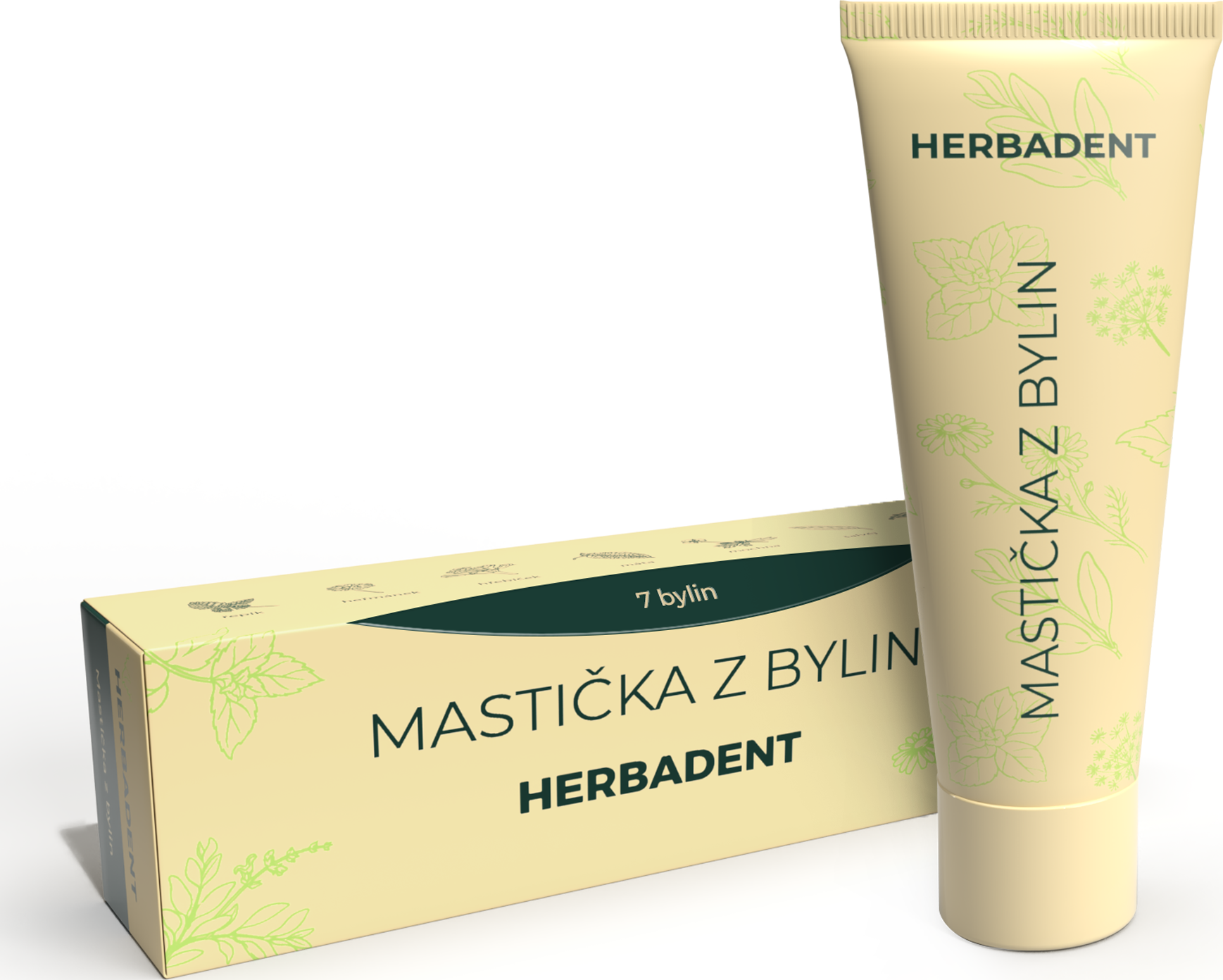 HERBADENT Mastička z bylin 25 g