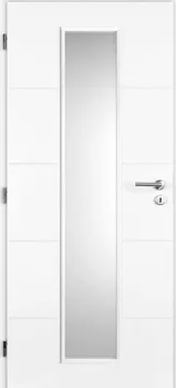 Interiérové dveře DOORNITE Quatro Linea C1MQWP.90L1.FT 90/197/3,9 L bílé