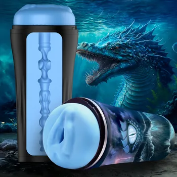 Creature Cocks Pussidon Sea Monster Stroker Blue